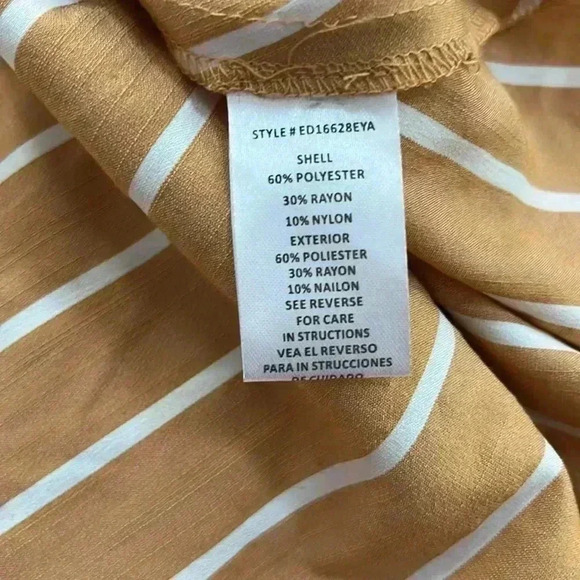 Altar'd State Kimono Sleeve Striped Skater Mini Dress Size M - Picture 4 of 5